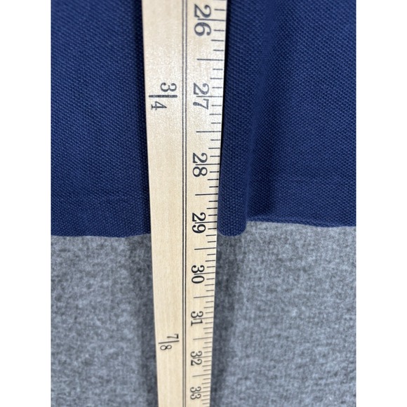 Polo Ralph Lauren Polo Shirt Big Pony #4 Custom Slim Fit Cotton Blue Mens XL - Picture 5 of 6